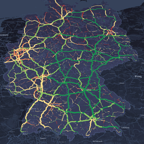 map of Germany