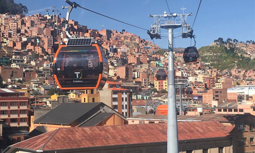 cable car, La Paz