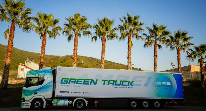 Green Truck pe Unilever