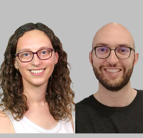 Charlotte Fléchon and Daniele Tiddi, both from PTV Group, are analyzing the potential of public transportation in the UPPER project.