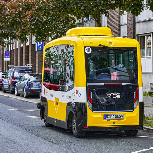 A self-driving bus