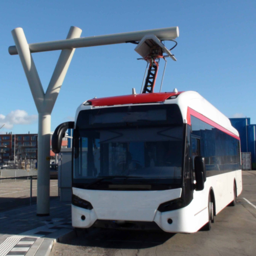 Electric-bus charging