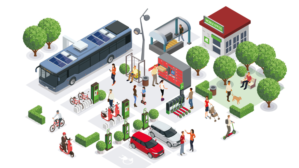 Mobility Hubs: The Future of Multimodal Transportation in Cities | PTV Blog