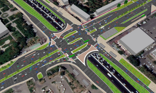 Chilanzar Junction Simulation