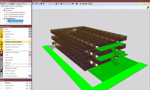 Rimea test case 8 with external stairs added.