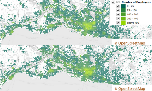 Grid-level comparison 