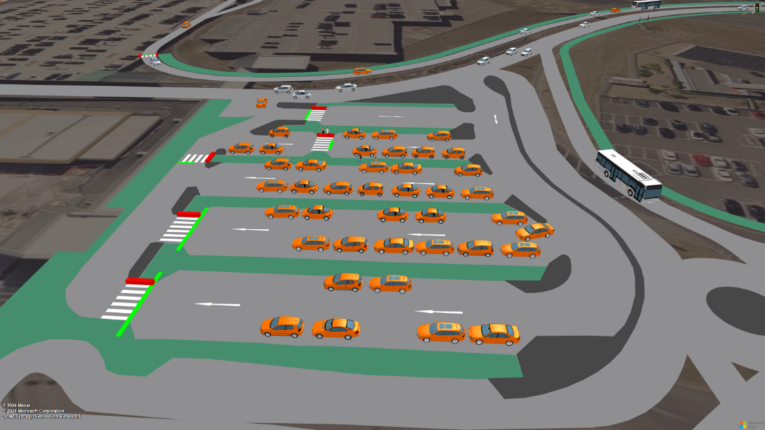 Modelling Dynamic Traffic Management at Luton Airport