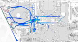 How Pedestrian Simulation Ensures a Smooth Flow of People| PTV Blog