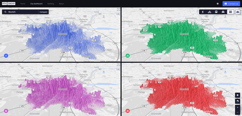 PTV Access Accessibility Analysis