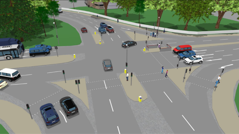 Pedestrian Crossing Simulation at Signalised Junctions | PTV Blog