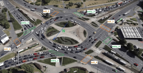 Drone intersection counts workflow from video to model-ready data