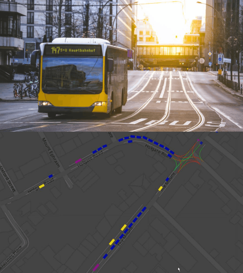 Mesoscopic modeling in PTV Visum for public transport